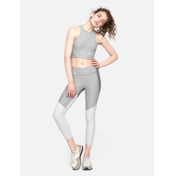 Outdoor Voices Pants - Outdoor Voices tri color leggings in gray - size XS